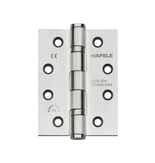 Bản lề lá Hafele chống cháy 127x89x3 - 2 vòng bi 926.98.130