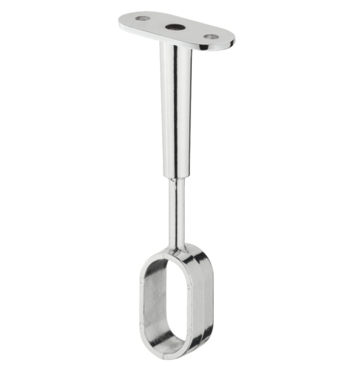 Bas đỡ thanh nhôm móc áo Hafele bắt vít vào kệ dưới 802.07.200