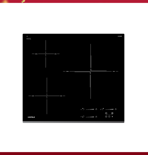 Bếp Từ 3 Vùng Nấu Hafele HC-I6037B 536.61.801