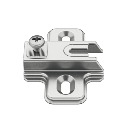 Đế của bản lề Hafele không giảm chấn - Metalla 110° tiêu chuẩn không giảm chấn 311.03.104