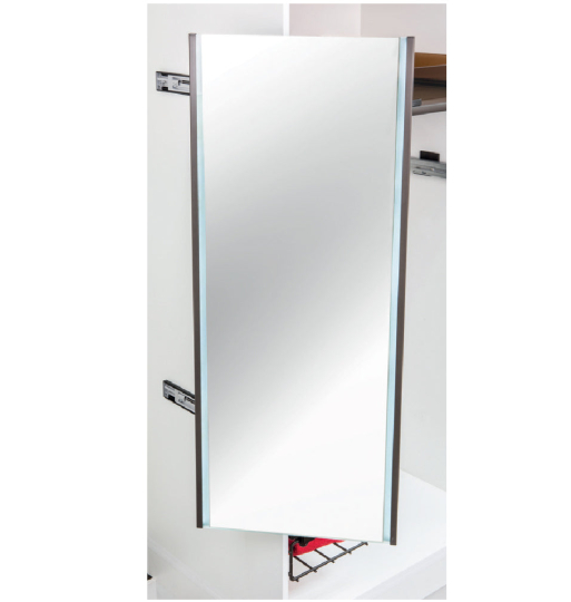 Gương xoay Hafele có đèn Led 807.95.890