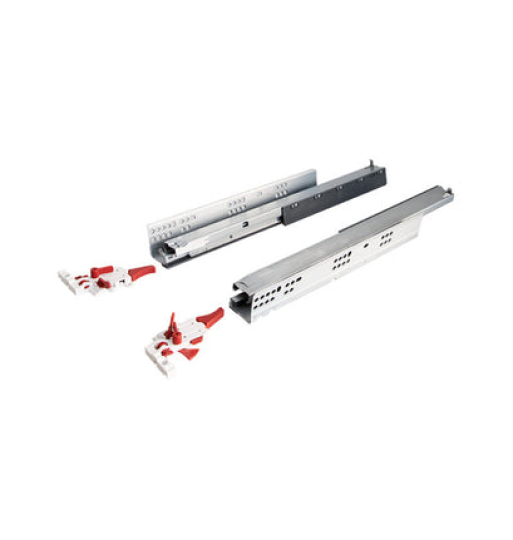 Ray âm Hafele Matrix UM, mở toàn phần, nhấn mở, bao gồm bas lắp đặt 433.32.171