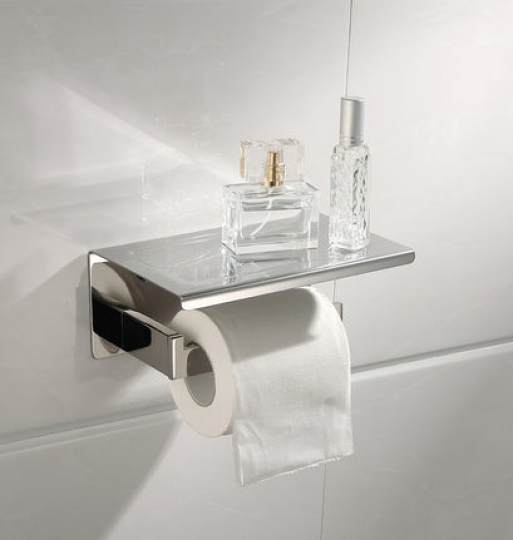 Giá treo giấy vệ sinh có kệ Hafele 983.56.001