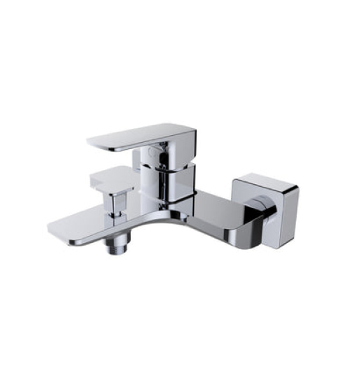 Bộ trộn Hafele nổi 2 đường nước Kobe chrome 589.15.005