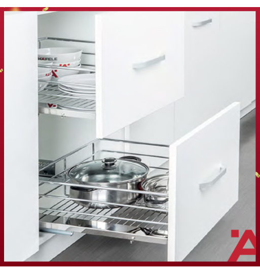 Rổ Kéo Cửa Tủ Verona Series 400mm Hafele 549.03.141