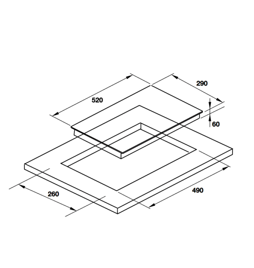 Bếp từ 2 vùng nấu Hafele HC-I302B 536.61.770