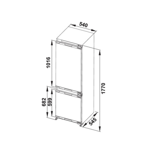 Tủ lạnh âm Hafele HF-BI60X 534.14.080
