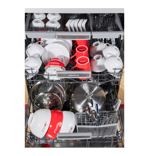 Máy rửa chén độc lập Hafele HDW-F60C, 15 bộ đồ ăn Châu Âu, 60 cm 533.23.200
