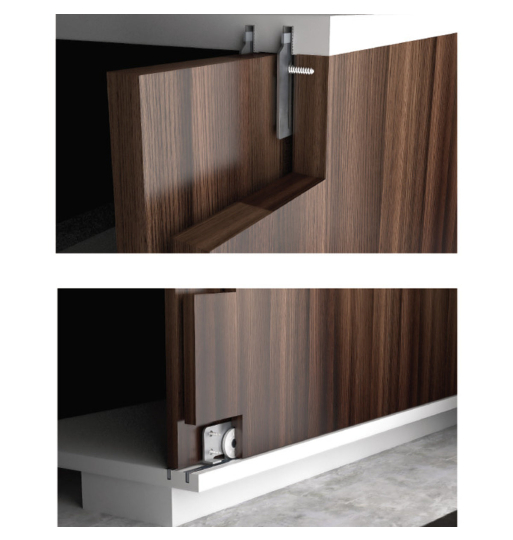 Bộ phụ kiện Hafele không bao gồm ray - Cửa trượt thẳng (lọt lòng) SLIDO CLASSIC 40 IF 494.00.110