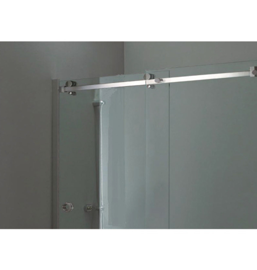 Bộ phụ kiện Hafele với ray trượt 2000 mm - Bộ cửa trượt phòng tắm kính (vuông) 981.71.101