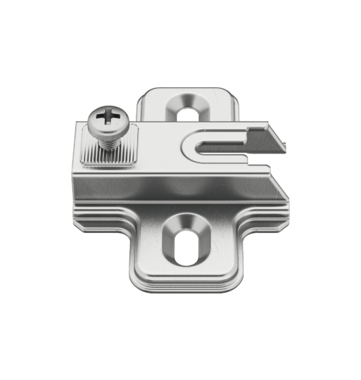 Đế của bản lề Hafele không giảm chấn - Metalla 110° tiêu chuẩn không giảm chấn 311.03.104