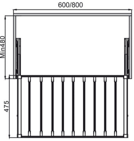 Móc treo quần Hafele 807.95.821