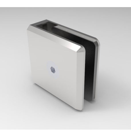 Kẹp kính tường 90° Hafele 499.05.860