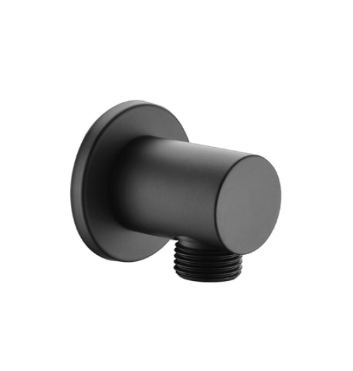 Bộ tiếp nước Hafele dạng tròn, màu đen 485.60.060