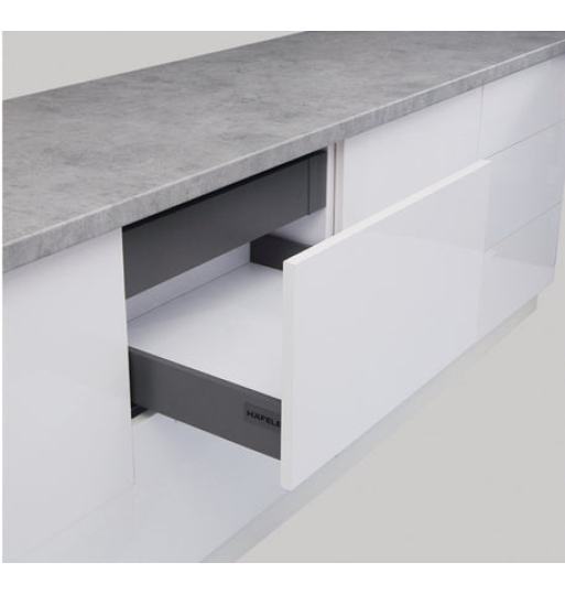 Ray hộp Hafele Alto - S Matrix Box Slim, chiều cao 80mm 552.35.365