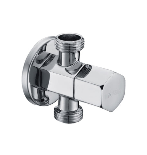 Van khóa nước Hafele dạng lục giác 2 đường nước 495.61.252