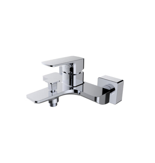 Bộ trộn Hafele nổi 2 đường nước Kobe chrome 589.15.005
