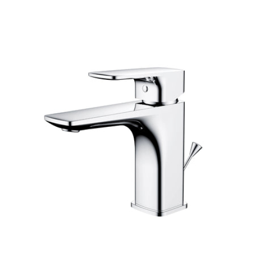 Vòi trộn Hafele Kobe 100 chrome có bộ xả kéo  589.15.001