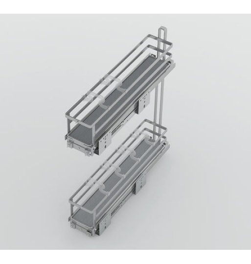 Bộ rổ gia vị Hafele - OMERO 150 ( lắp đặt bên trái ) 549.20.890