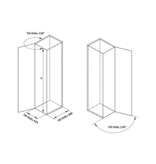 Tủ cao 6 tầng Hafele - Dolce 548.65.033
