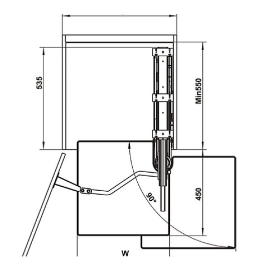 Rổ xoay Hafele - KARA VARIO 595.82.805