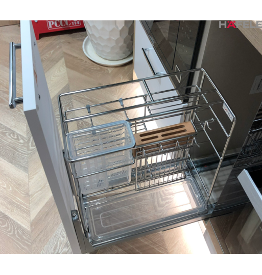 Bộ Đựng Dao Thớt Chai Lọ Sonata 400mm Hafele 549.20.020