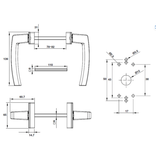 TAY NẮM ASIA HAFELE  972.05.109