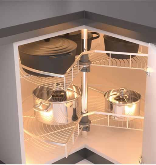 Mâm Xoay Mezzo 270º 800mm Hafele 548.37.011