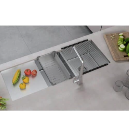 Bộ chậu rửa và phụ kiện Hafele HS21-SSD2S90L 567.94.059