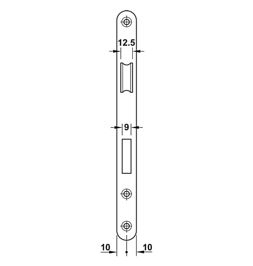 Thân khóa Hafele SASHLOCK  911.02.153