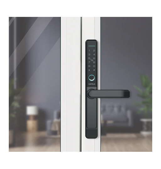 Khóa điện tử Hafele cửa nhôm DL6600 (Không bao gồm Pin) 912.20.145