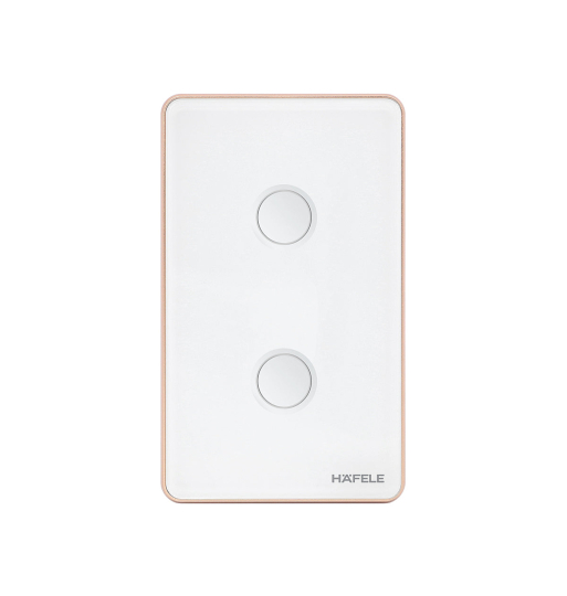 Công tắc đèn thông minh Hafele - HSL-LSXG01B/W 820.71.003